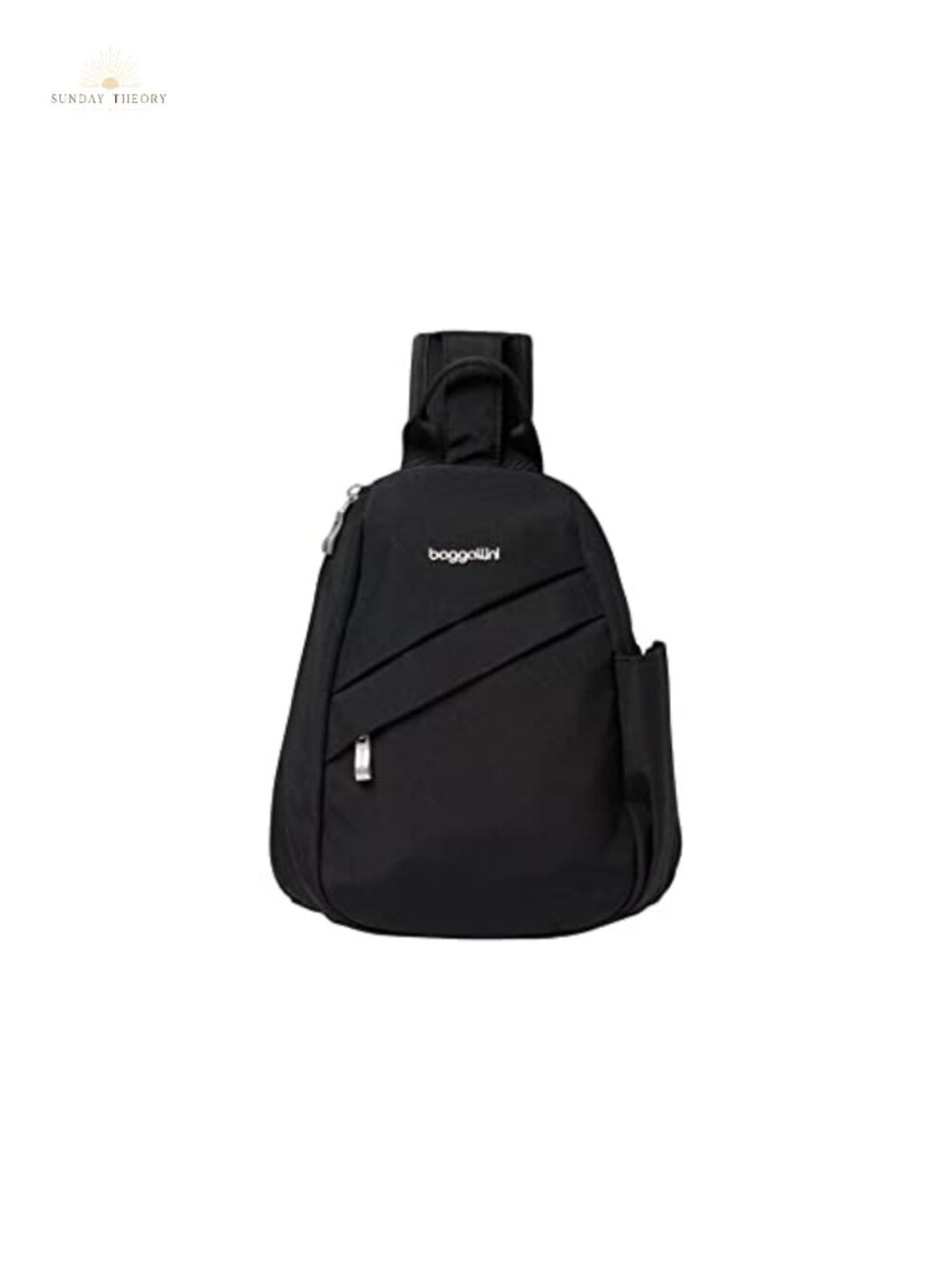 Nylon Convertible Adjustable Strap Sling Backpack RFID Blocking